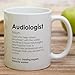Retreez Funny Audiologist Mug - Hearing Expert - 11 Oz Ceramic Coffee or Tea Cup - Humorous Gift for Ear Doctors, Hearing Specialists, Audiology Students, and Ear Care Professionals - Graduation Gift