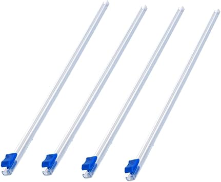 4 Pcs Slide Cutters, 13 Inch Plastic Wrap Cutter, Insert Plastic Wrap Cutter for Plastic Wrap, Aluminum Foil and Baking Paper