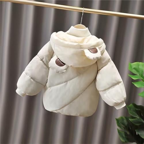 Toddler Baby Boys Girls Winter Warm Coat Hooded Down Jacket Outerwear Cotton Clothing Padded Hoodie Coat3