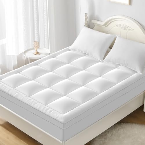 YUGYVOB King Mattress Topper with Deep Pocket