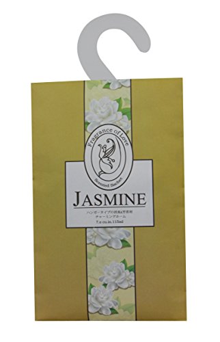 Feel Fragrance Scented Hanging Sachets for Wardrobe,Pack of 3 (Jasmine)