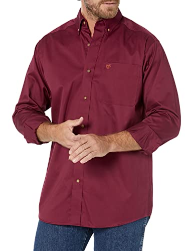 Image of Ariat Men's Solid Twill Classic Fit Shirt