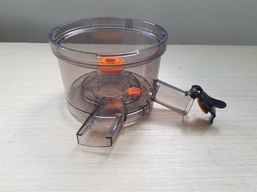 DE2010 Recipiente separatore polpa compatibile con Imetec per estrattore Succovivo SJ1000 SJ1400 S2000