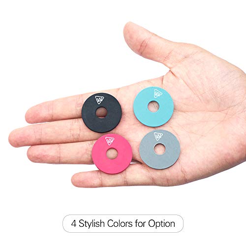 SB Guitr Strp Blocks Locks Rubber Wsher Guitr acessórios 4pcs