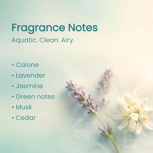 Image of Bath & Blossoms Ocean Breeze Shower Gel | Fresh Aquatic Scent | Rich Foaming Lather | Aloe Vera & Vitamin E | Gentle Hydrating formula suitable for all skin types | Vegan & 100% Paraben Free | Premium Body Care