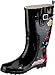 Produktbild Inselhauptstadt Gummistiefel in Übergrößen Schwarz KLSS22-92-I-1 große Damenschuhe, Größe:42