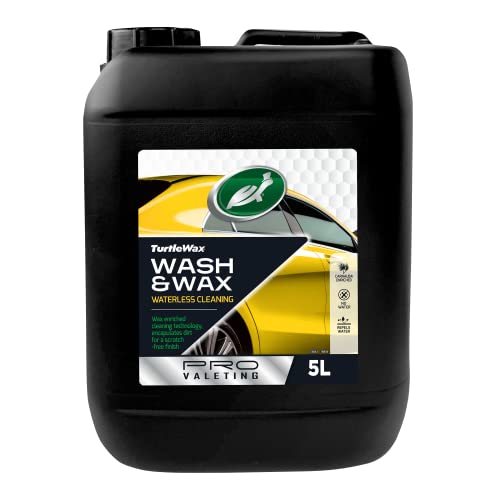 Turtle Wax Pro Valeting Range - Wash (Waterless Wash & Wax, 5L)