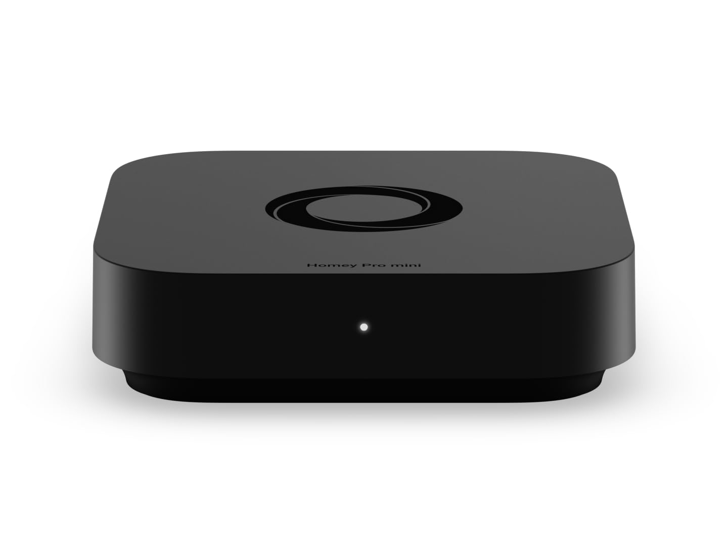 Homey Black Pro Mini | Smart Home Automation Center - Features Zigbee, Ethernet, Matter And Thread.compatible With Apple Siri, Amazon Alexa And Google Home.