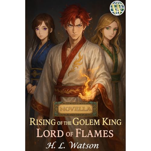 Novella, Rising of the Golem King, Lord of Flames Audiolibro Por H. L. Watson arte de portada