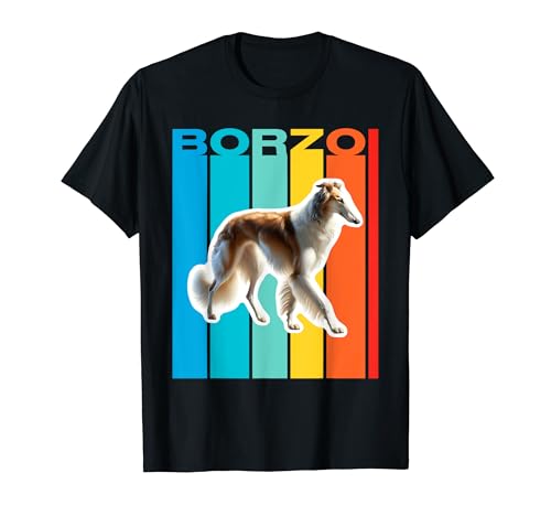 Colorful Borzoi T-Shirt