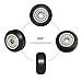 1/5/10/24Pcs CNC POM Wheels With Bearings Small & Large Idler Pulley For V-type Aluminum Profile Ender 3 V2 Printer