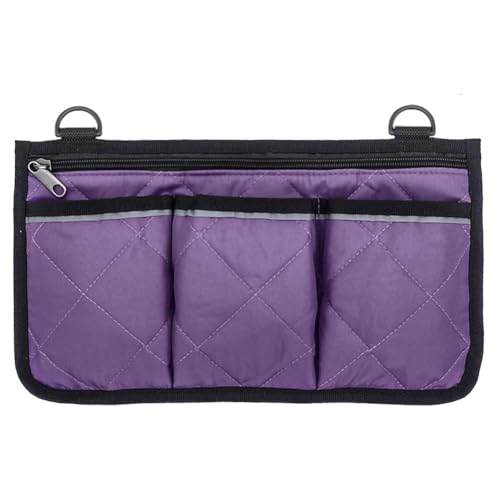 Borse per sedia a rotelle Bracciolo Organizzatore Laterale Tasche Portatili Strisce Impermeabili Supplie Riflettente St V9R5 Borse Multifunzionale