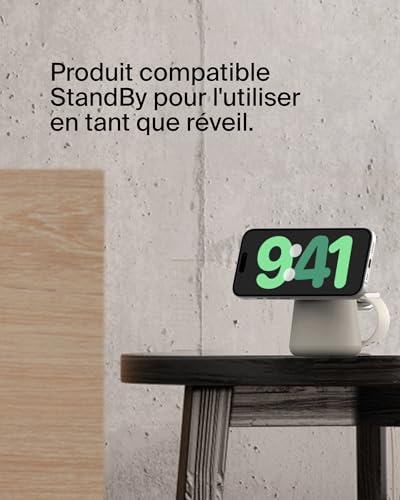 Chargeur induction station recharge MagSafe 2 en 1 - vue 5