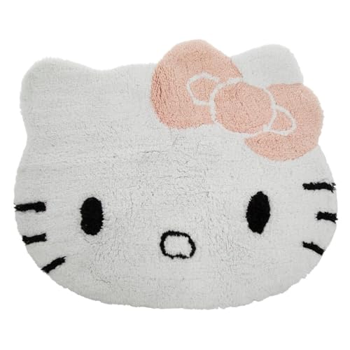 Hello Kitty Bathroom Rug - Versatile & Slip-Resistant Bathroom Mats - Durable, Easy to Wash Hello Kitty Carpet for Guests Room, Bedroom, Kids Room