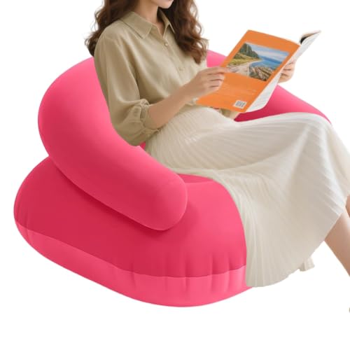 Sofá inflable en forma de U para evitar el dolor de espalda en camping 8