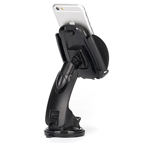 Car Mount Dash Windshield Holder for Stylo 5 Phone, Cradle Swivel Dock Suction Stand Compatible with LG Stylo 5