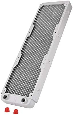 Aluminum Radiator - Heat Sink Computer Water Cooling Liquid Heat Exchanger White(360mm)