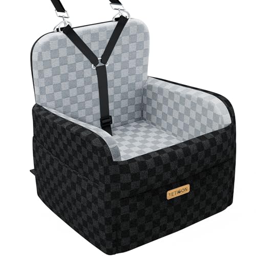 PETICON Waterproof Dog Car Seat for Small Medium Dogs, 6in Memory Foam Pet Booster Seat for Dogs up...