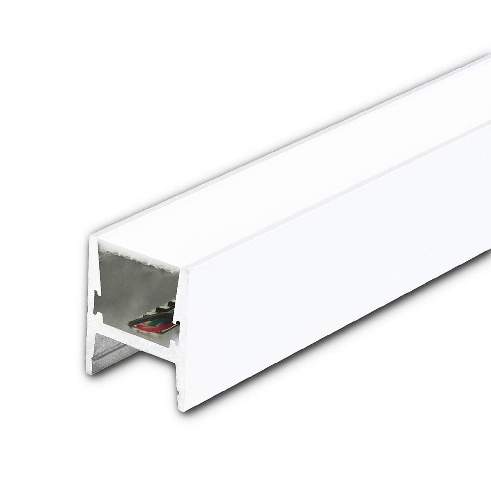 Striscia luminosa a LED per esterni, 46,5 cm, IP67, 24 V, RGB, calpestabile, dimmerabile.