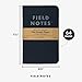 Field Notes 2-Pack Pitch Black Notebooks (4.75