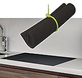 Stove Top Cover and Protector for Electric Glass Stove - Heat Resistant Counter Silicone Mat...