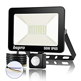 proyector led 30w con sensor 【Amplia gama de aplicaciones】La carcasa impermeable especial IP65 protege la lámpara LED de la humedad y el polvo y se puede utilizar de forma segura y estable bajo la lluvia y la nieve. Ampliamente utilizado en patio, jardín, camino, patio, garaje, paisaje, etc.