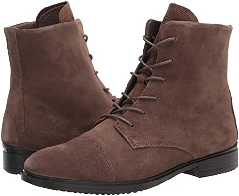 ECCO Women's Touch 15 Lace Chukka Boot, Dark Clay Suede, 7-7. 5 | Image 6