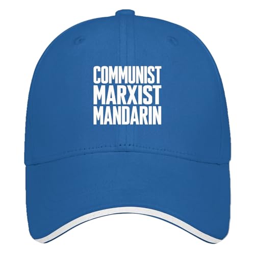 COMMI Marxist Mandani Fitted Golf Cap Men Blue
