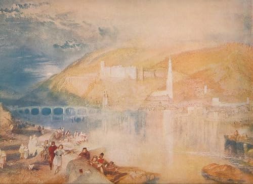 Impression Prints Toile Heidelberg de Turner de qualité supérieure 60x90