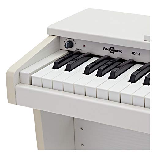 Piano Numérique Junior JDP-1 par Gear4music Blanc - Les Beatles, Paul McCartney, John Lennon, RIngo Starr, George Harrison Piano Numérique Junior JDP-1 par Gear4music Blanc – Image 5