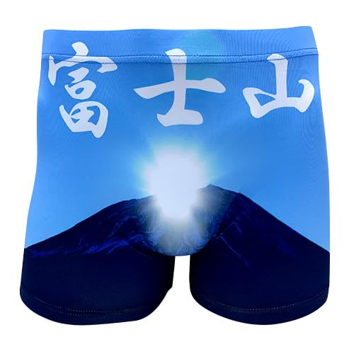 Amazon | [パリスユー] ボクサーパンツ 富士山 | ボクサー 通販
