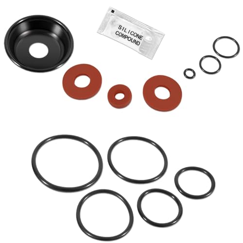 Replace for Wilkins RK1-375R Rubber Parts Repair Kit for Both Checks and Relief Valve Compatible with 1