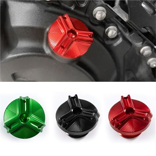 Tapa llenado aceite motor de alta precisión para protección de filtro en Ninja 650 2