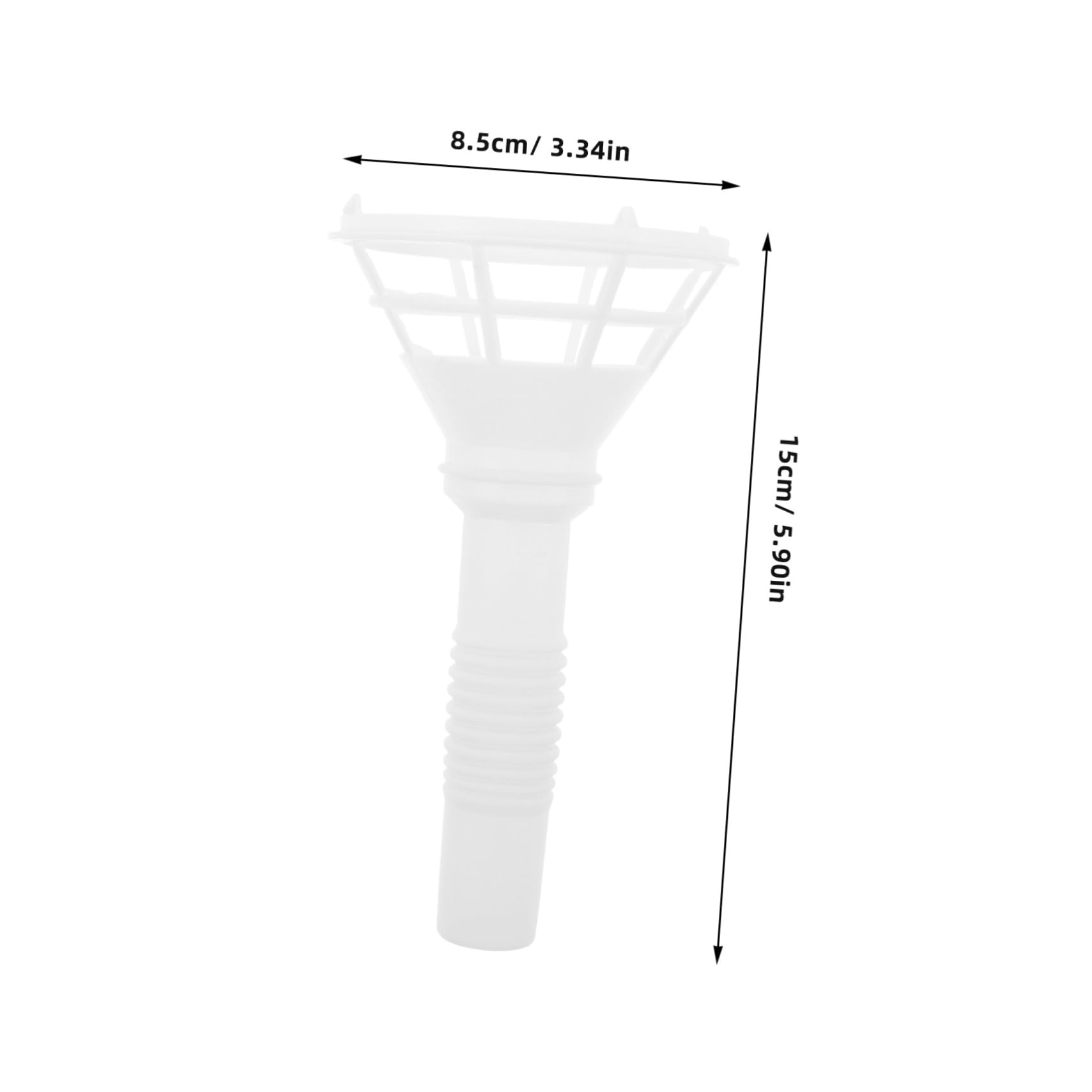 Soporte para Ramo de Novia DIY Blanco de Plástico 10 Piezas