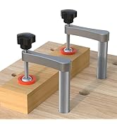XDENGP Bench Dog Clamps 2 Pack, 3/4 Inch Hold Fast Dog Hole Clamp for Woodworking, Hold Down Dog ...