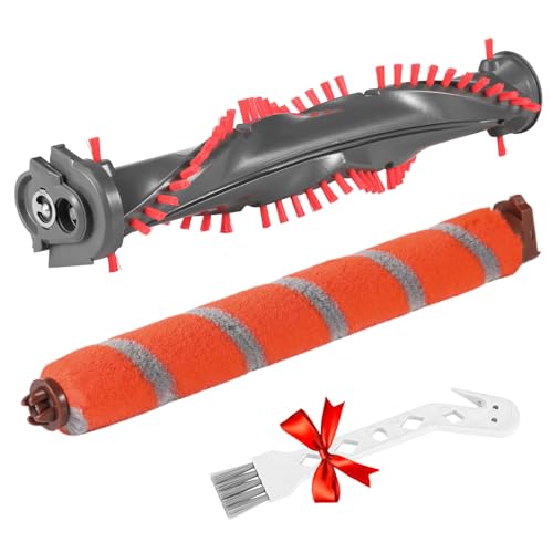 Brush Roller Replacement Kit Compatible with Shark DuoClean NV800, NV800W, NV801, NV801Q, NV803, UV810, HV380, HV380C, HV380W, HV381, HV381C, HV382, HV382BRN, HV383, HV384Q Vacuum Cleaner, 8.74IN