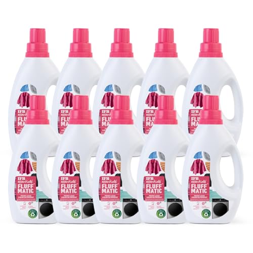 Image of IFB essentials Fluff Matic Front Load Liquid Detergent 880 ml (Pack of 10)