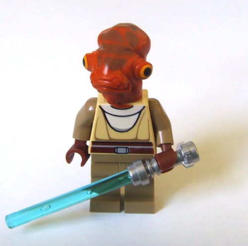 Lego Star Wars Mini Figure - Jedi Nahdar Vebb with Lightsaber (Approximately