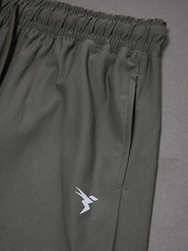 Image of TECHNOSPORT Mens Regular Fit Solid Shorts for Gym, Workout & Sports with Anti Microbial, Techno Dry