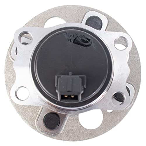 Image of TRQ Rear Left and Right Wheel Bearing and Hub Assembly Set 2 Piece Compatible with 18-20 Hyundai Accent excluding Japan Built Models 21-22 Accent 18-20 Kia Rio excluding Japan Built Models 21 Rio