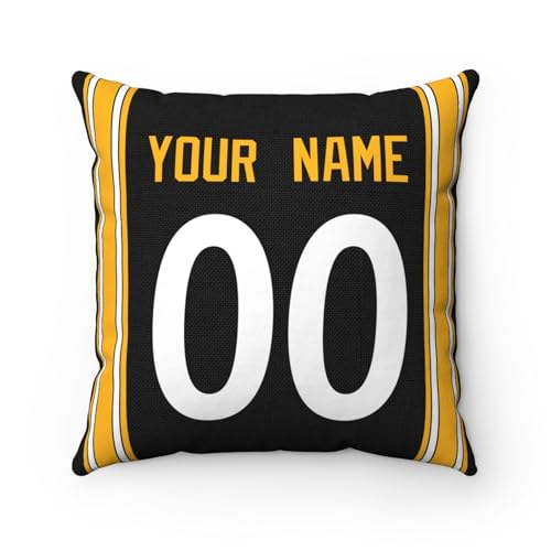 Image of ANTKING Throw Pillow 2 Pack Custom Any Name and Number Personalized Gift for Men Women Boys