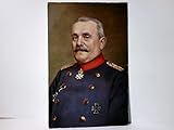  Militaria. Generaloberst von Woyrsch. Alte Ansichtskarte / Postkarte farbig, gel. 1916. Portrait in Uniform. 1. WK, Adel, Monarchie, Kaiserzeit.