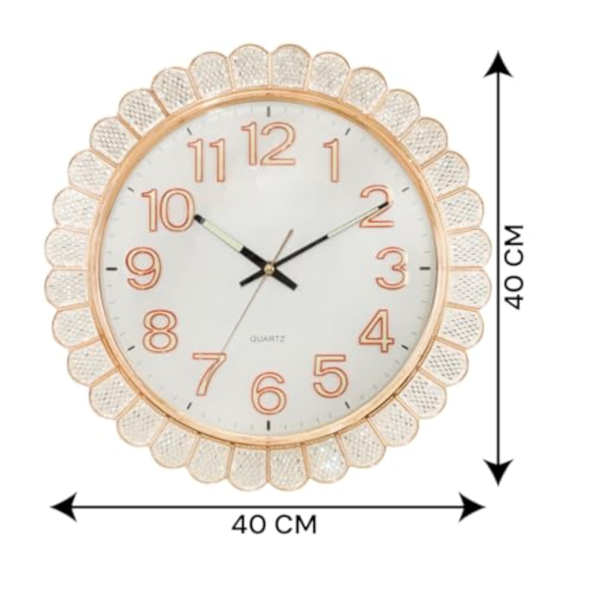 16 Inch Round Designer Silent Wall Clock