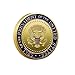 United States 45th 47th President Donald Trump Inauguration Challenge Coin Gold-Plated Commemorative 2024 Collectible Presidential White House Gift for Supporters
