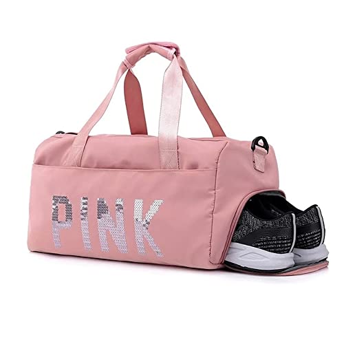Bolsa Mala Fitness Academia Treino Mochila Impermeavel Pink