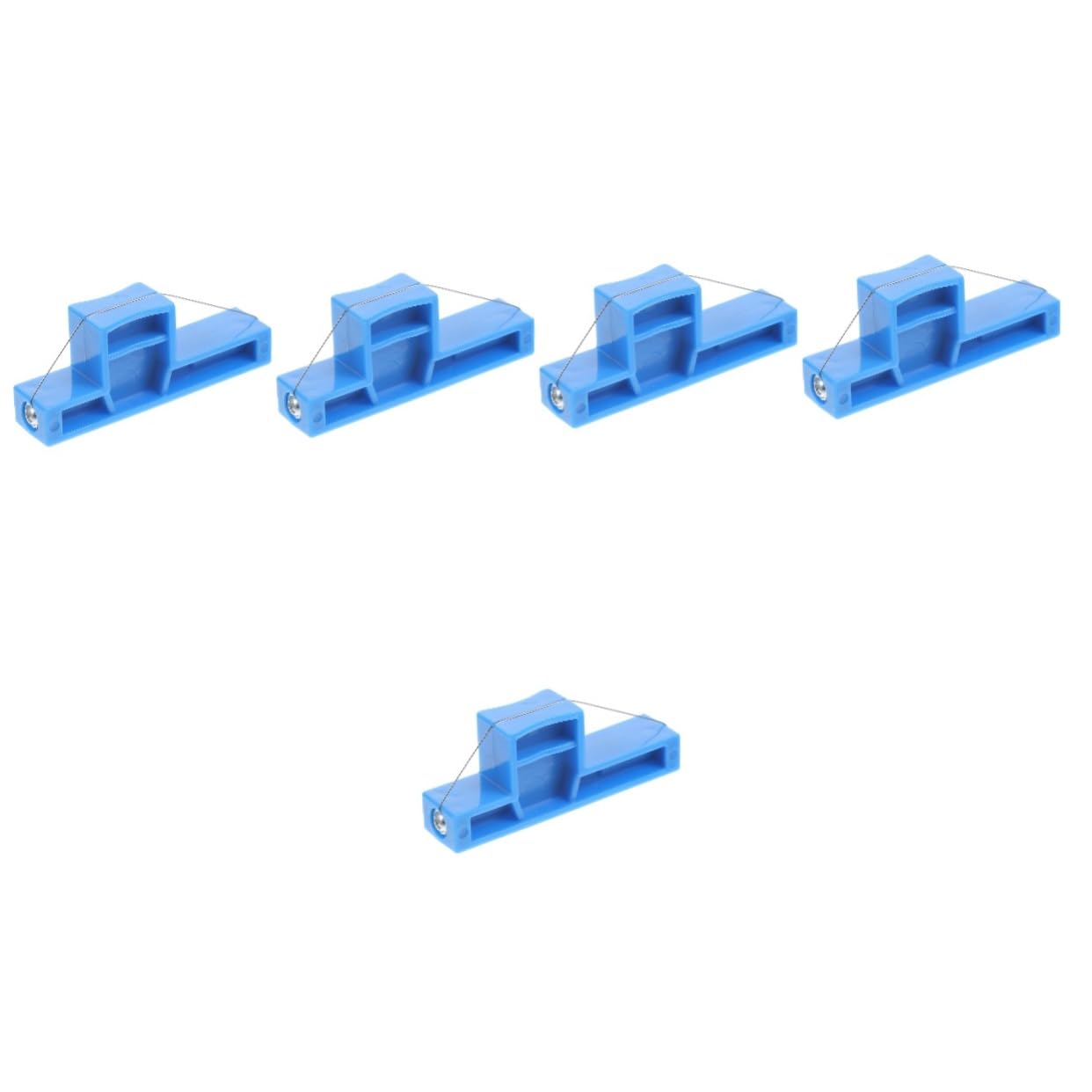 Anneome 5pezzi Utensile per Modellazione Argilla Cutter Angolare Ceramica per Filo per Taglio Argilla Strumento Resistente per Ceramica e Scolpire per Artisti e Hobbyisti