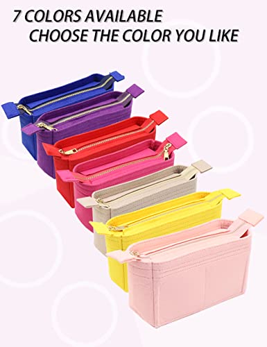 Lexsion Organizer,Bag Organizer,Insert Purse Organizer With 2 Packs In One Set Fit Neonoe Noé Series Perfectly Blue #TOP6