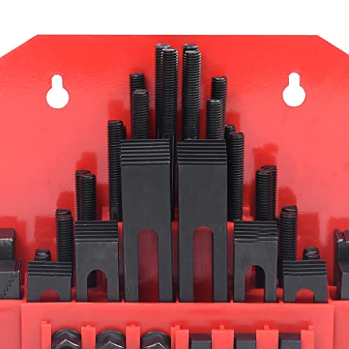 VidaXL Set di Serraggio 58pz Scanalatura a T M10
