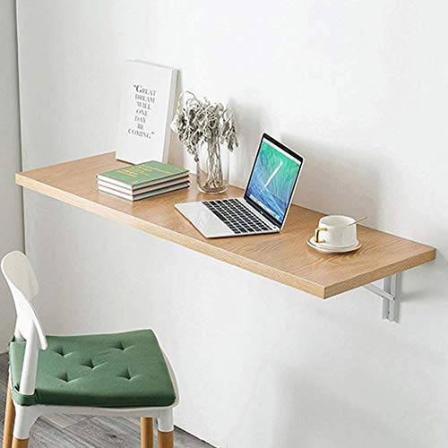 Table murale à abattant LUNEZY 80x40cm pour bureau et cuisine - 3
