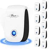 2026 New Ultrasonic Mouse Repellent Plug in Pest Repeller Indoor Control for Rodent, Mice, Rat, Roach, Bugs, Spider, Electronic Rodent Repellent Devices for House Garage Basement Attic,10Pack